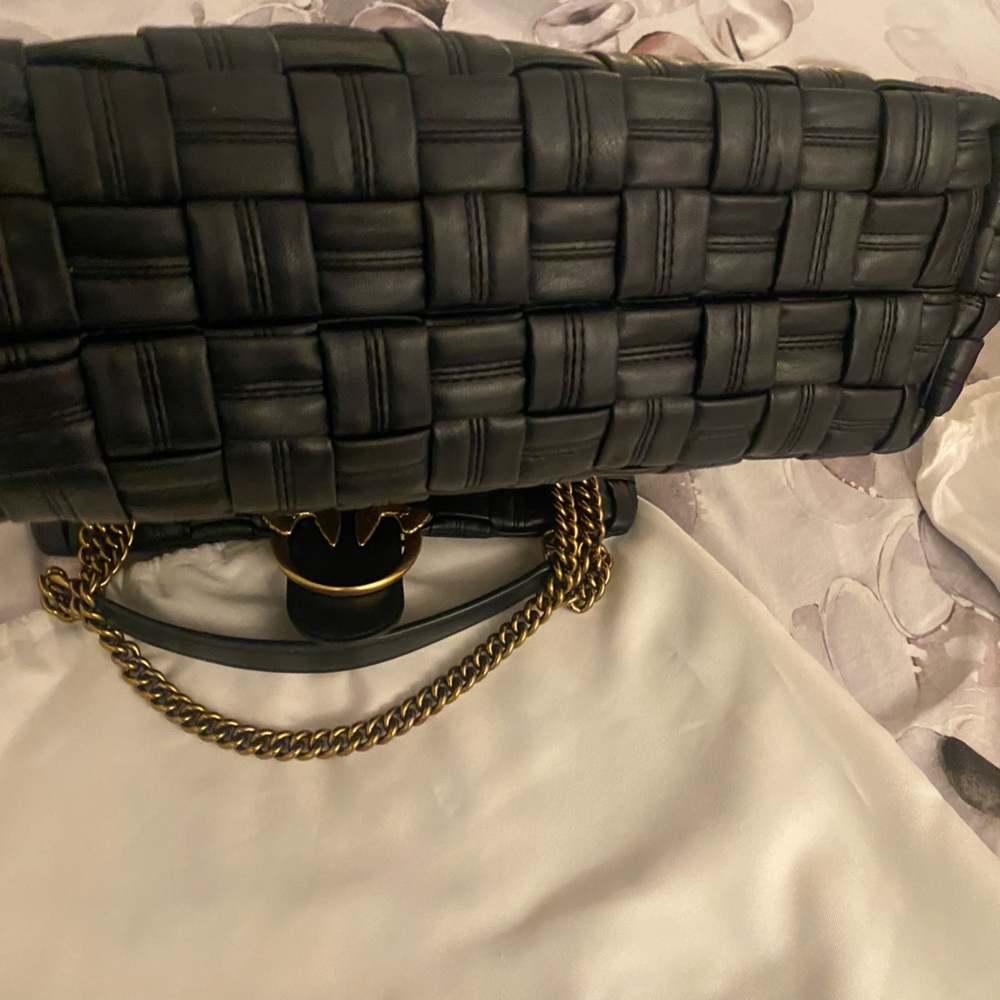 Pinko large love weave bag - Picture 7 of 7